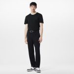 Louis Vuitton Trainer Black Rhinestone Sneakers - Image 6