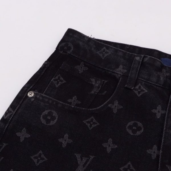 Louis Vuitton LV Monogram Denim Pants - Image 6