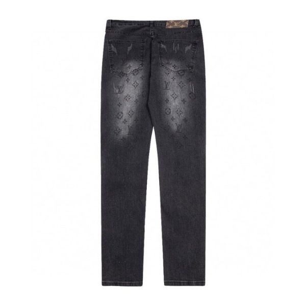 Louis Vuitton LV Faded Monogram Denim Pants - Image 2