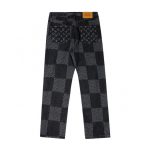 Louis Vuitton LV Patchwork Monogram Denim Pants - Image 2