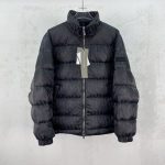 Dior Oblique Black Puffer Jacket - Image 2