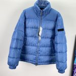 Dior Oblique Blue Puffer Jacket - Image 2