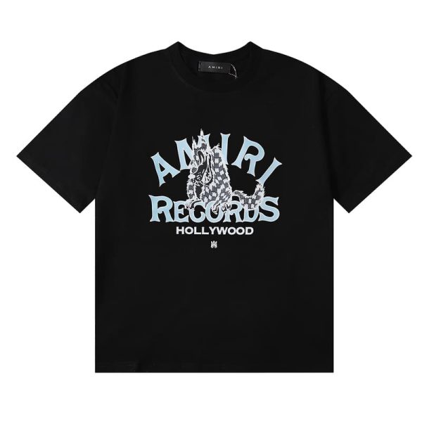 d100266_1749-1.jpg Amiri Records Wolf T-Shirt - Image 1