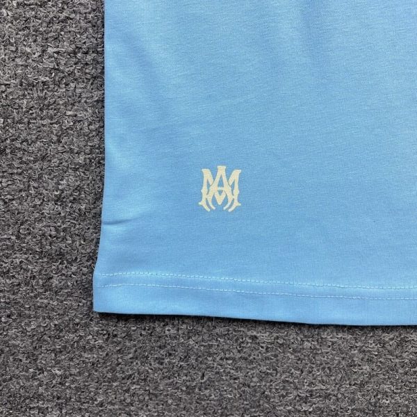 Camiseta Amiri Hockey Skater Azul - Image 4