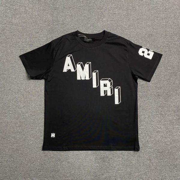 Amiri Hockey Skater T-Shirt Black - Image 2
