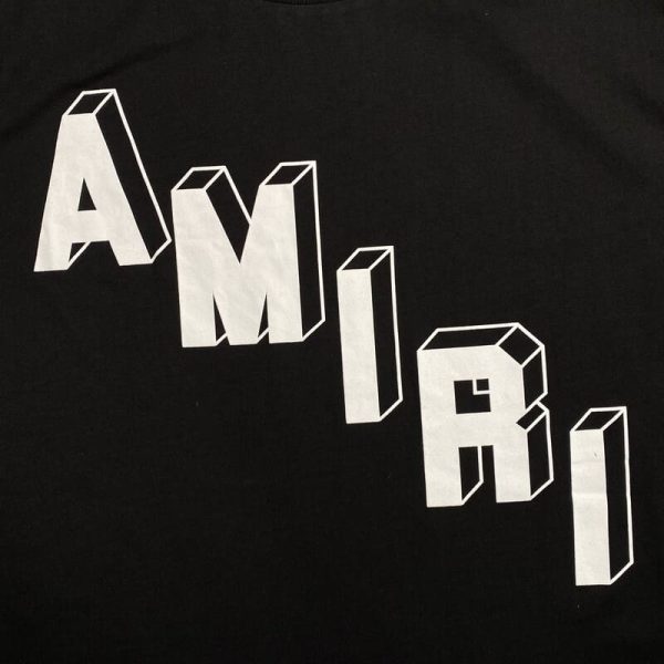 Amiri Hockey Skater T-Shirt Black - Image 3