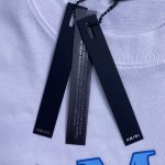 Amiri Bar Logo White/Blue T-Shirt - Image 6