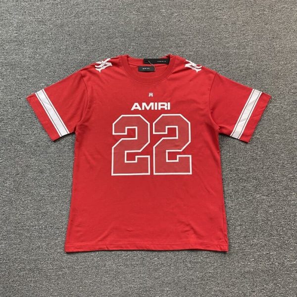 Amiri 22 SKATER Red T-Shirt - Image 2