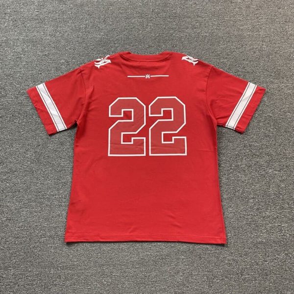 Amiri 22 SKATER Red T-Shirt - Image 3