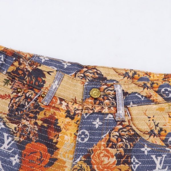 Louis Vuitton LV Floral Monogram Jeans - Image 6