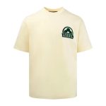 T-shirt Louis Vuitton LV Beige Green Logo