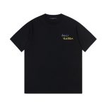 T-shirt Louis Vuitton LV Black Yellow Monogram