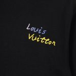 T-shirt Louis Vuitton LV Black Yellow Monogram - Image 2