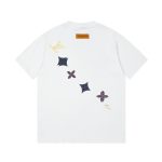 T-shirt Louis Vuitton LV White Yellow Monogram - Image 7