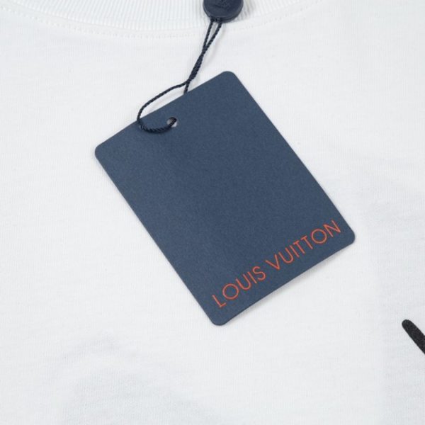 T-shirt Louis Vuitton LV White Instrument Graphic - Image 5