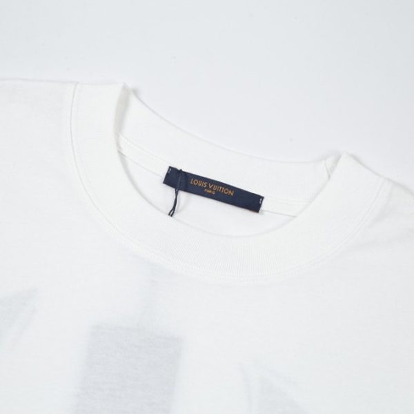 T-shirt Louis Vuitton LV White Instrument Graphic - Image 6