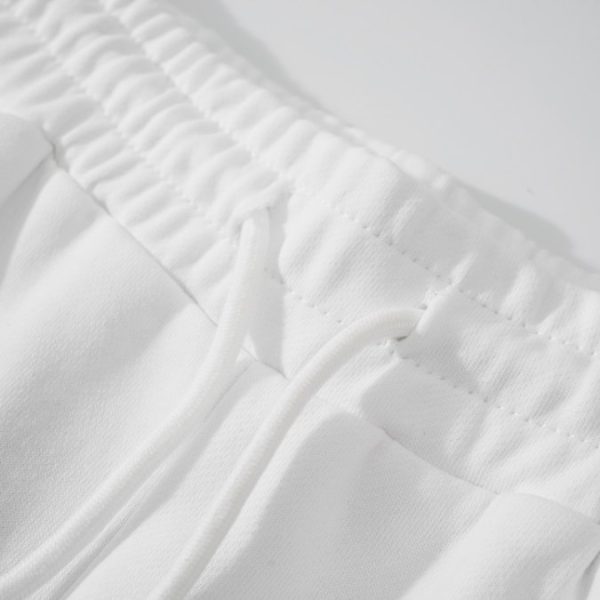 Shorts Louis Vuitton LV White Black Logo - Image 5