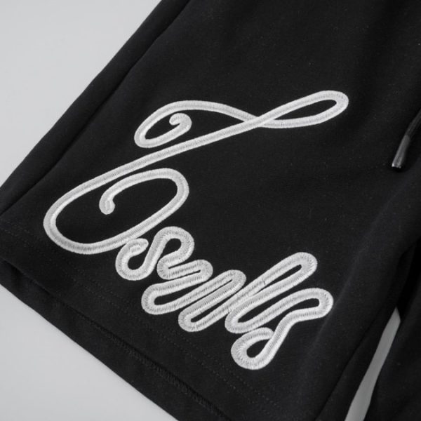 Shorts Louis Vuitton LV Black Script Embroidery - Image 6