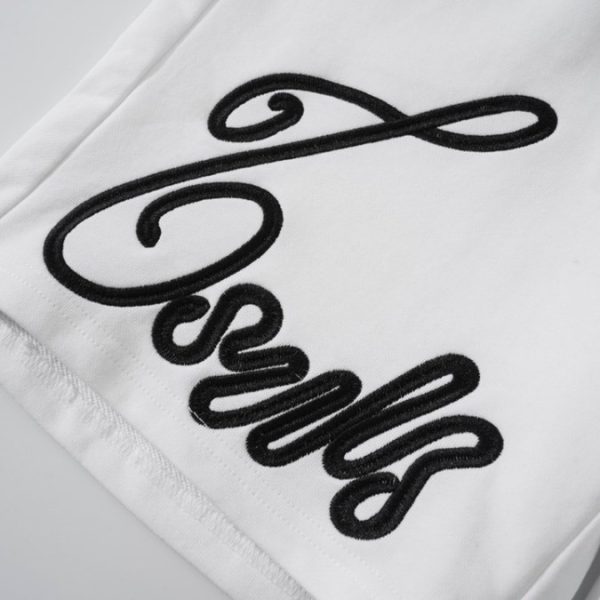 Shorts Louis Vuitton LV White Script Embroidery - Image 3