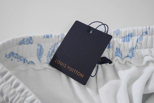 Shorts Louis Vuitton LV White Splatter Monogram - Image 4