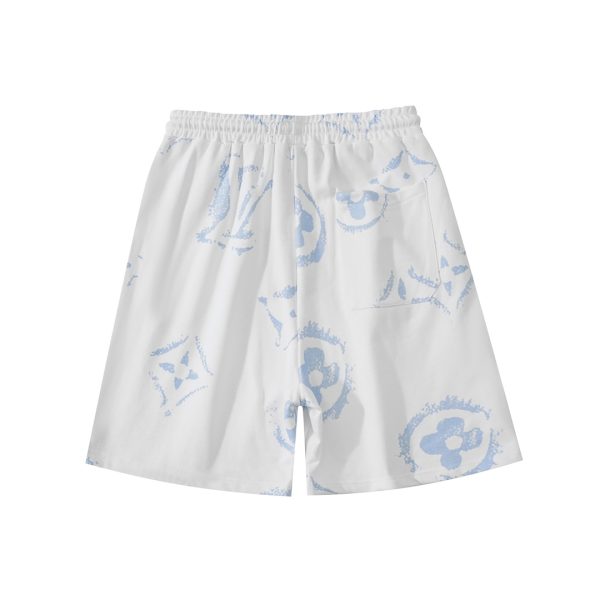 Shorts Louis Vuitton LV White Splatter Monogram - Image 6