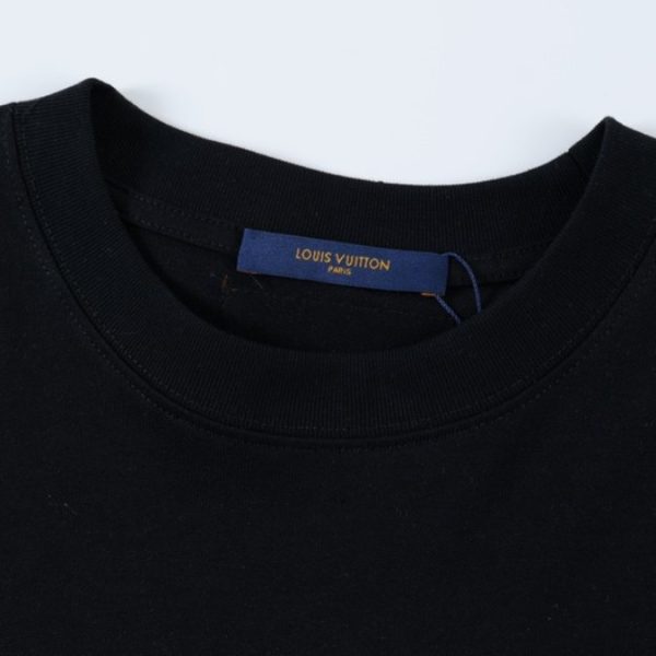 T-shirt Louis Vuitton LV Black Monogram Pulse - Image 5