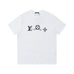 T-shirt Louis Vuitton LV White Monogram Pulse