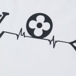 T-shirt Louis Vuitton LV White Monogram Pulse - Image 4