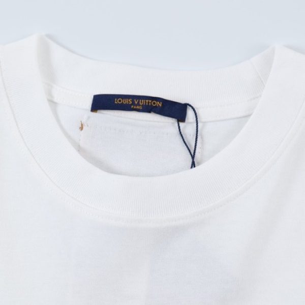 T-shirt Louis Vuitton LV White Monogram Pulse - Image 5