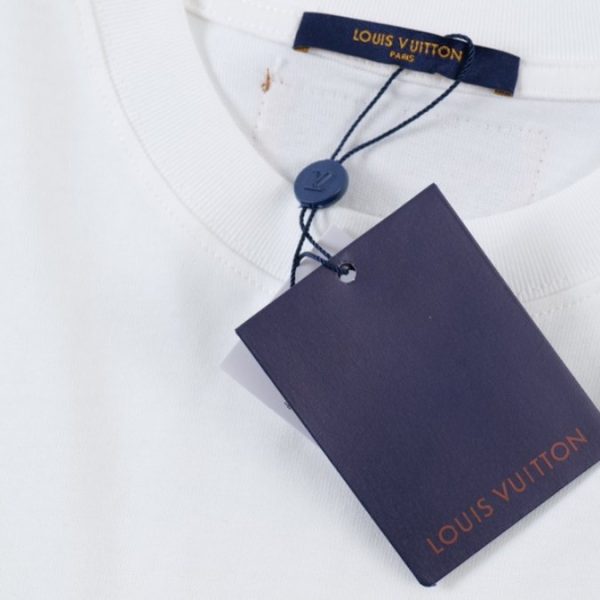 T-shirt Louis Vuitton LV White Monogram Pulse - Image 6