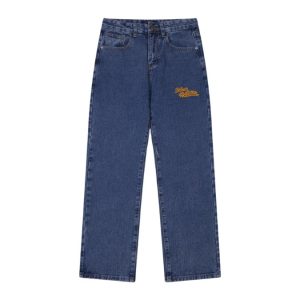 Jeans Louis Vuitton LV Blue Embroidered Logo