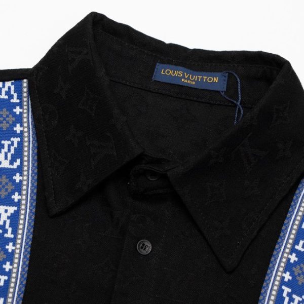 Set Louis Vuitton LV Black Blue Trim - Image 4