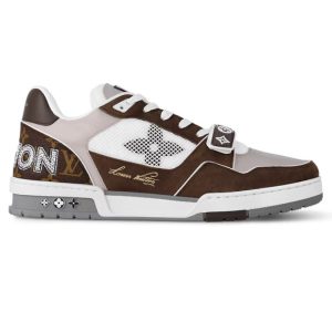 Louis Vuitton Trainer Brown Monogram Mesh
