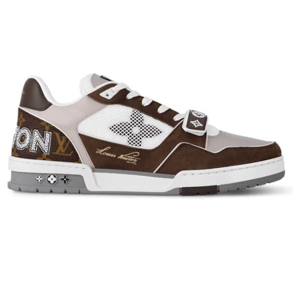 d100903_10974-1.jpg Louis Vuitton Trainer Brown Monogram Mesh - Image 1