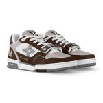 Louis Vuitton Trainer Brown Monogram Mesh - Image 2