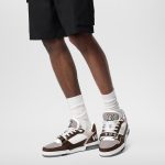 Louis Vuitton Trainer Brown Monogram Mesh - Image 8