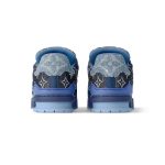 Louis Vuitton Trainer Monogram Denim Blue - Image 4