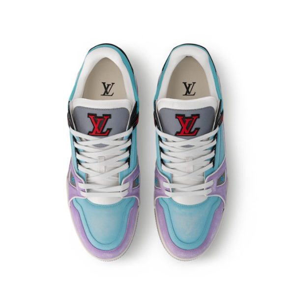 Louis Vuitton Trainer Multicolor Gradient Pastel - Image 3