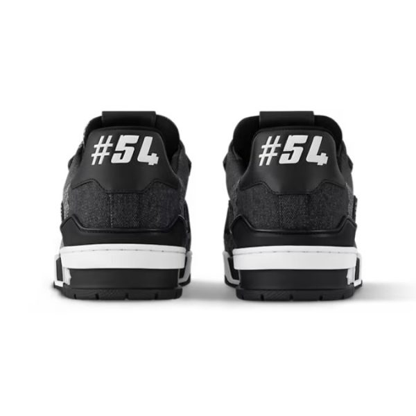 Louis Vuitton Trainer Plaid Black White - Image 2