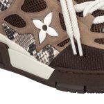 Louis Vuitton Skate Brown Snakeskin Monogram - Image 3