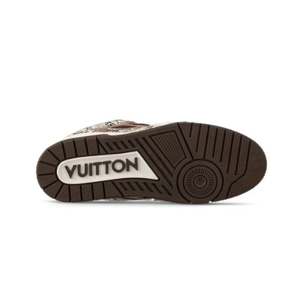 Louis Vuitton Skate Brown Snakeskin Monogram - Image 5