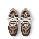 Louis Vuitton Skate Brown Snakeskin Monogram - Image 9