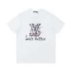 T-Shirt Louis Vuitton LV Paint-Splatter White