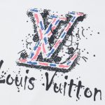 T-Shirt Louis Vuitton LV Paint-Splatter White - Image 3