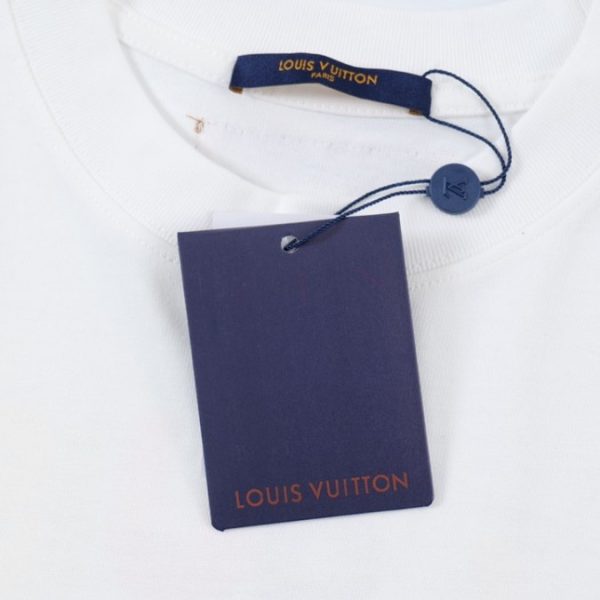 T-Shirt Louis Vuitton LV Multicolor Logo White - Image 7