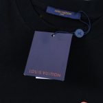 T-Shirt Louis Vuitton LV Multicolor Logo Black - Image 6