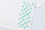 T-Shirt Louis Vuitton LV Monogram Print White - Image 4