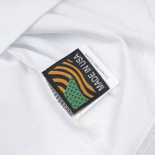 T-Shirt Denim Tears DT Monogram White - Image 4