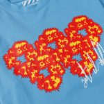 T-shirt Denim Tears x Offset Set It Off Blue #3 - Image 3