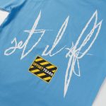 T-shirt Denim Tears x Offset Set It Off Blue #3 - Image 4